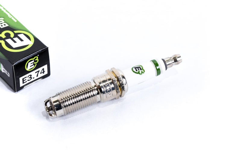 E3 Spark Plugs E3.74 Durable, High-Performance, and Versatile Premium Auto Spark Plug with Patented DiamondFire Technology, Pack of 1 - Image 1
